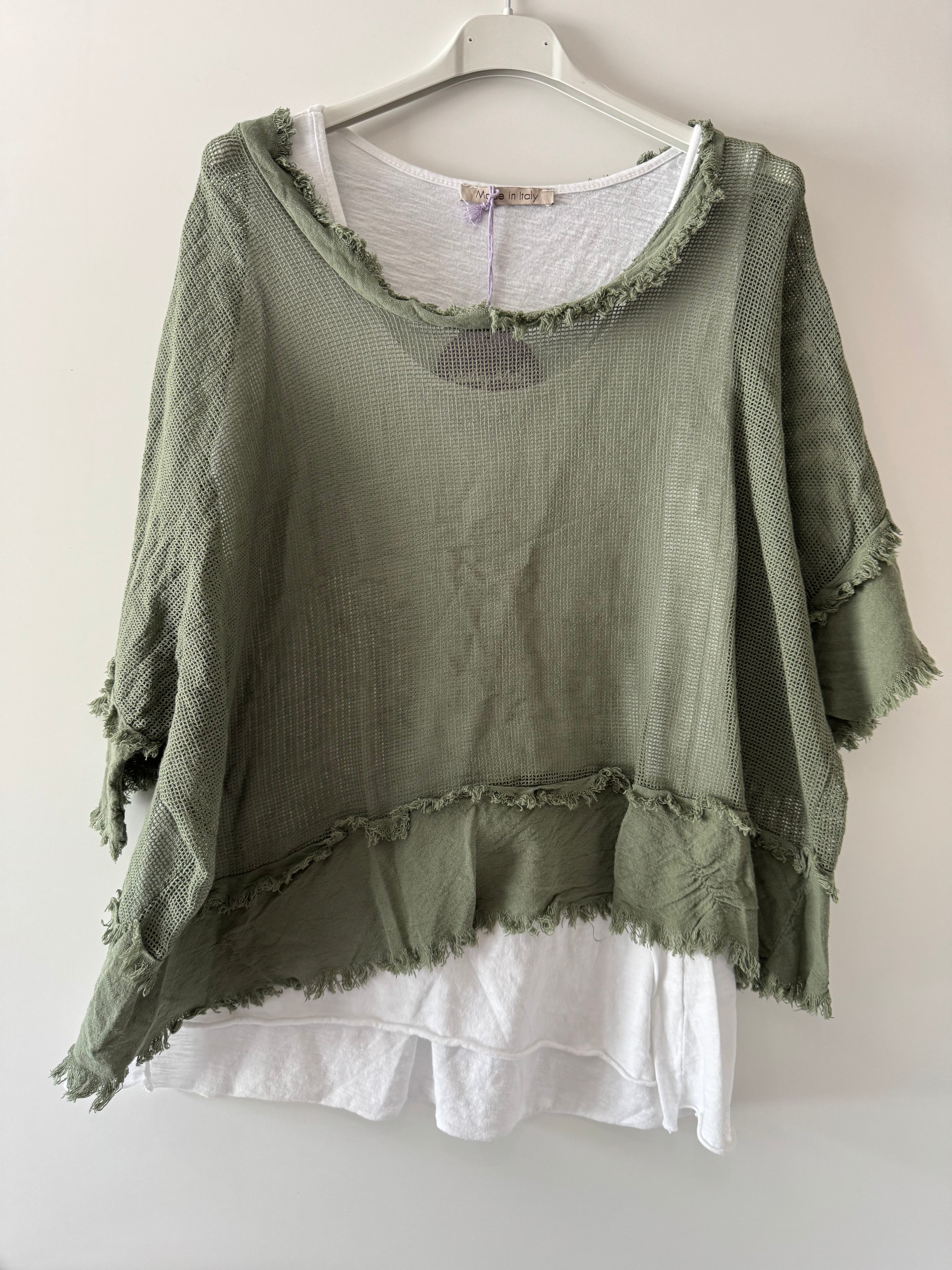 Lässiges Shirt in Lagenoptik