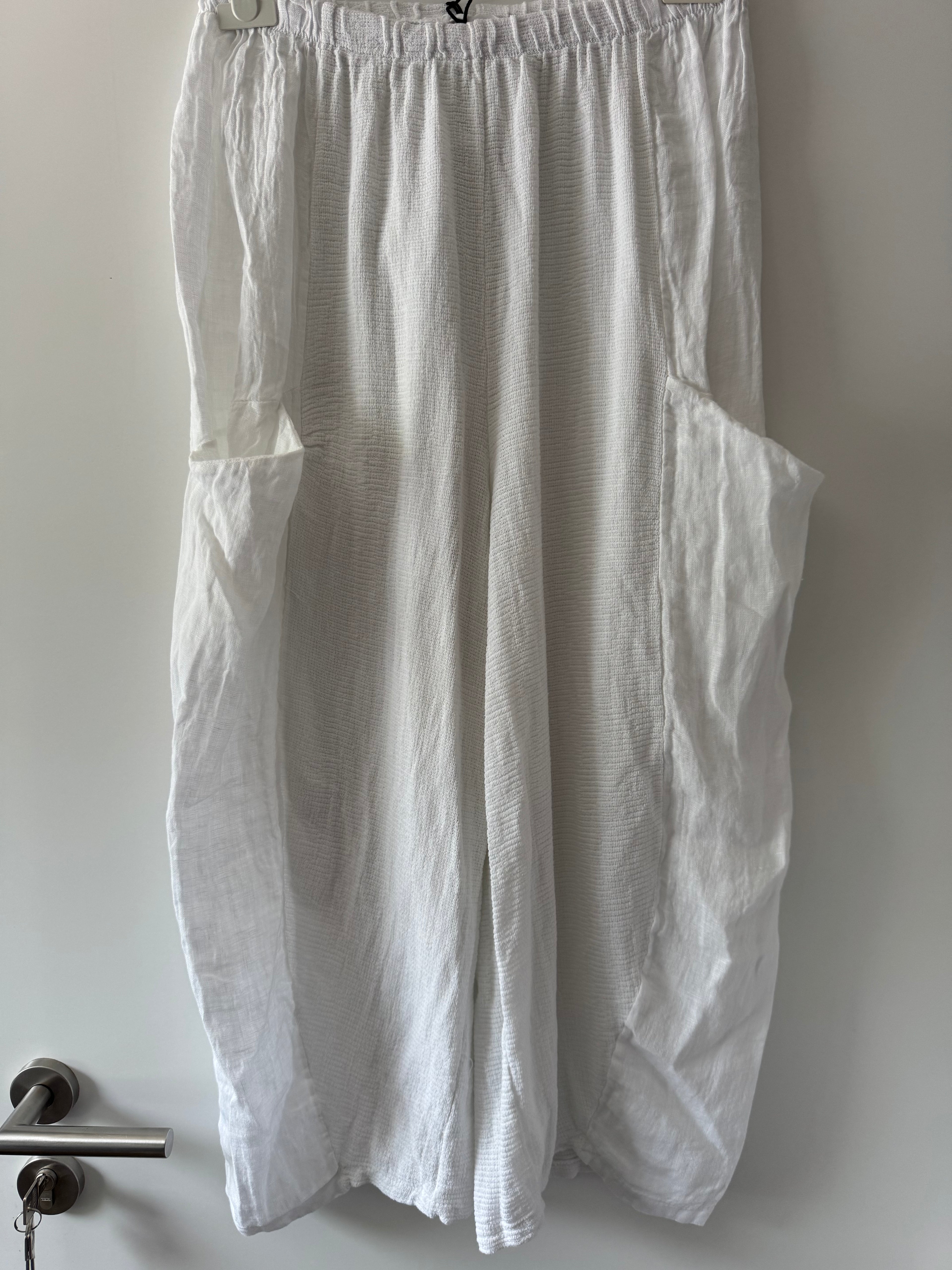 Leinen Baumwoll-Hose