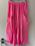 Leinen Baumwoll-Hose