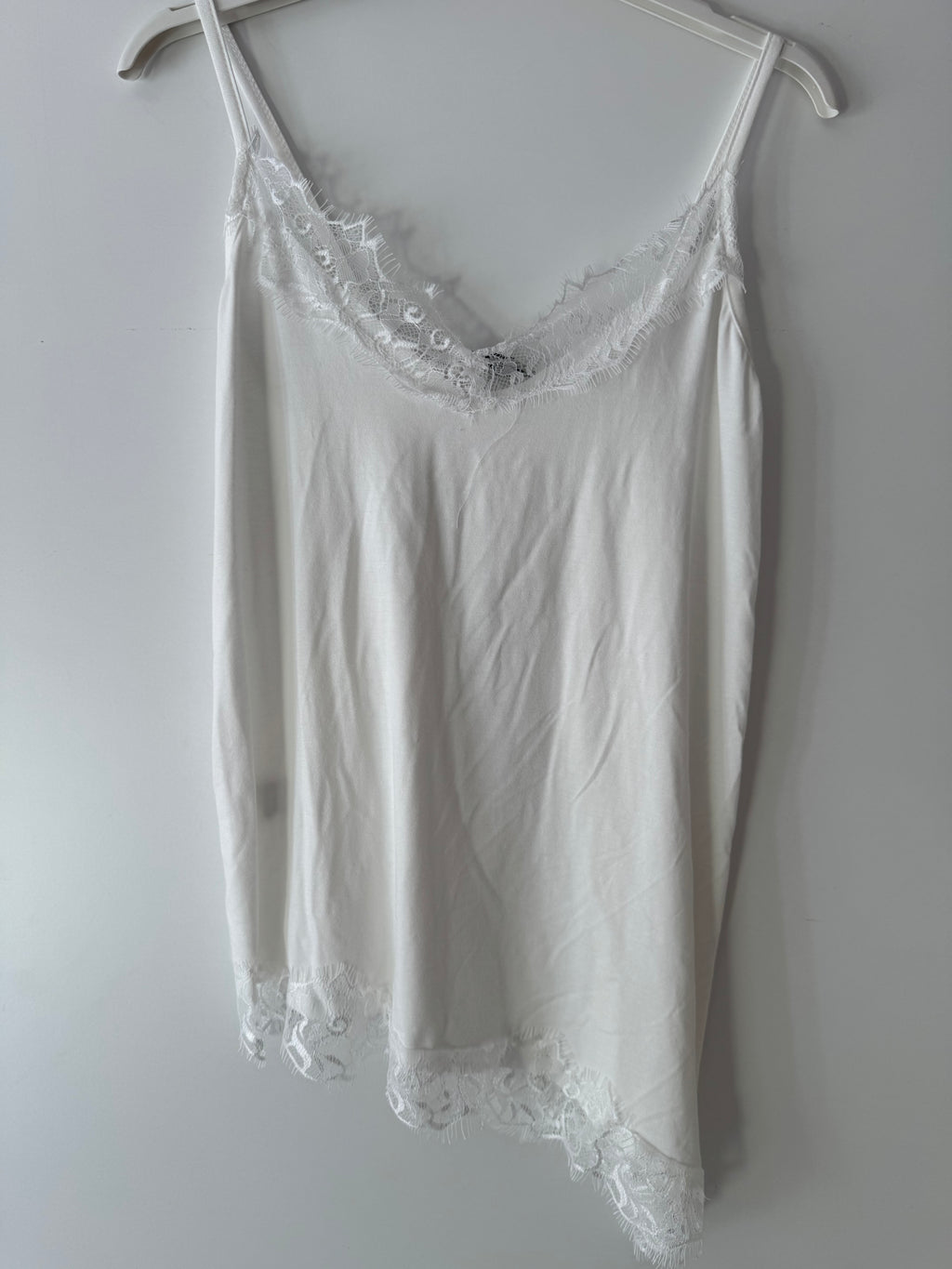 Viskose Spitzentop
