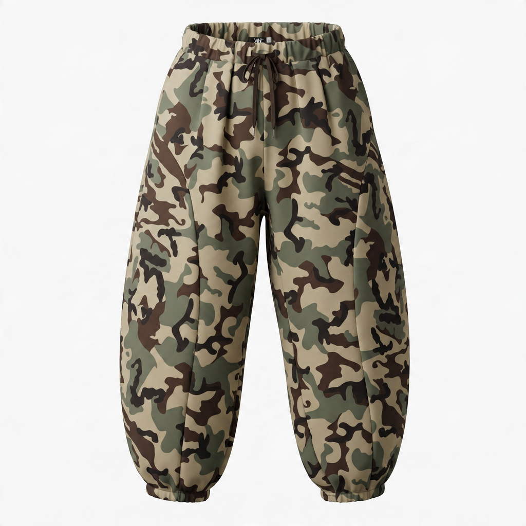 Camouflage Ballonhose Produktansicht