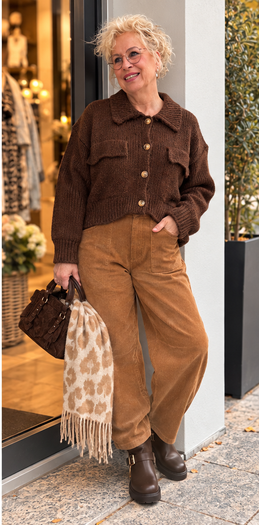 Cordhose Camel an Marlen