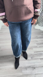 Bottel Jeans mit hohem Stretchanteil